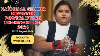 National Senior Equipped Powerlifting Championship 2024  66kg Men [upl. by Aliled867]