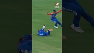 Massive catch from Radha Yadav to start the innings 😲INDvSL T20WorldCup WhateverItTakes [upl. by Kate]