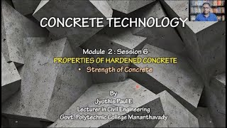 Strength and Strength Tests of Hardened Concrete  Concrete Technology  Malayalam [upl. by Irmgard]