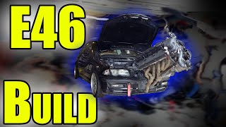 Starting the E46 Turbo Build Engine Removal [upl. by Clower292]