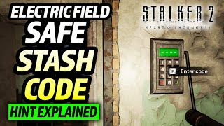 Stalker 2 How to open the Electric Field Safe Stash 4digit Code [upl. by Garnett]