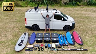 Toyota Hiace Surf VanLife Tour [upl. by Assilrac]