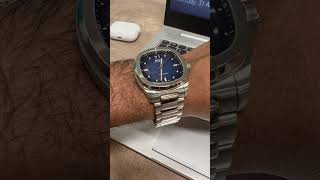 Mido Multifort TV Big Date Blue dial with stainless steel bracelet [upl. by Llenart954]