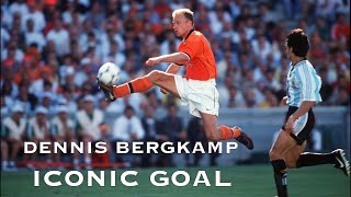 Dennis Bergkamp iconic goal [upl. by Htebaile833]