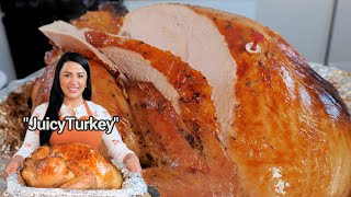 How to Cook Juicy Turkey Recipe  The BEST StepByStep Oven Baked Turkey Recipe  Views on the road [upl. by Seedman]