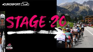 2022 Giro d’Italia  Stage 20 Highlights  Eurosport [upl. by Chace]