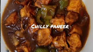 Chilly Paneer 😍  Less spicy kids also enjoy Easy to cook recipes  Must try at home [upl. by Antoinette]