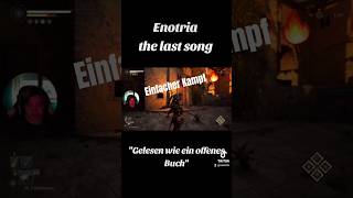 quotGelesen wie ein offenes Buchquot 🔥🤯 enotriathelastsong soulslike anentix gaming gameplay shorts [upl. by Ahsats]