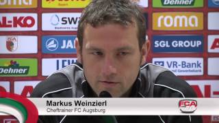 FC Augsburg Pressekonferenz vor Spiel gegen HSV [upl. by Sklar]