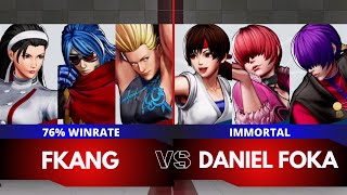 KOFXV🌟FKANG BenimaruKrohnenChizuru vs DANIEL FOKA YuriShermieOShermie🌟Ranked Match  1024 [upl. by Leahey]