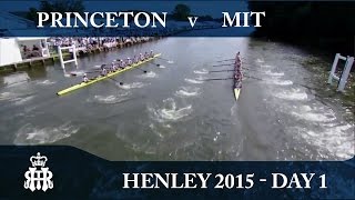 Princeton v MIT  Day 1 Henley 2015  Temple [upl. by Lerad]