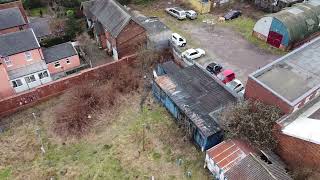 Latest fire damage at former home of Darlaston FC [upl. by Ymassej794]