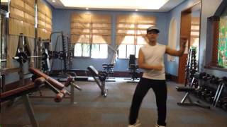 Lamento Boliviano Bachata Zumba with Sherwin  ZIN 60 Easy Dance Choreography [upl. by Llehsar]