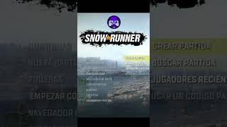 COMO JUGAR MULTIPLAYER CON MODS EN SNOWRUNNER Shorts [upl. by Aros544]