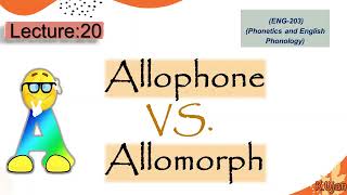 Allophones and allomorphs [upl. by Enaek]