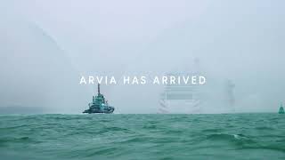 PampO Cruises  Our amazing new ship Arvia has reached Southampton [upl. by Yendahc]