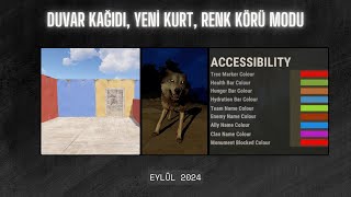 Rust  Duvar Kağıdı Yeni Kurt Renk Körü Modu  2024 Eylül [upl. by Inaliak]