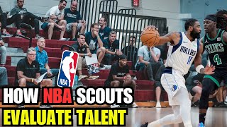 How NBA Scouts Evaluate Talent [upl. by Enitsyrk]