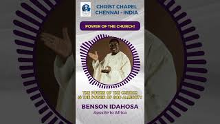 POWER OF THE CHURCH  Benson Idahosa ChristChapel ApostletoAfrica ArchBishop RevVPIsaac yt [upl. by Adanama]