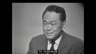 Lee Kuan Yew  When the American CIA tried to bribe him and a Singapore official Aug 1965 [upl. by Yedrahs]