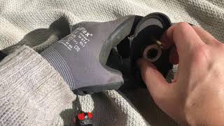 How to fix sagging Emtek handle with torsion spring [upl. by Nylsor501]