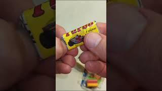 Bubble Gum Unpacking ASMR How to Unpacking Chewing Gum asmr viralshorts asmrgum [upl. by Gaudet]