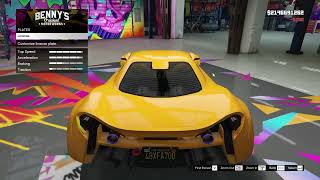 GTA V Progen Itali GTB McLaren 570S650SP14 Customization at Bennys  Full Guide [upl. by Clemente630]