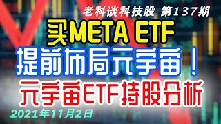 第137期 买META ETF，提前布局元宇宙！元宇宙ETF持股分析 [upl. by Anne-Marie704]