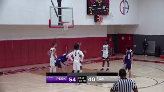 Germantown Academy Boys Basketball vs Perkiomen School [upl. by Suirtemed]