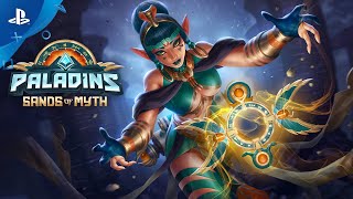 Paladins  Sands of Myth Battle Pass Trailer  PS4 [upl. by Lennahs]