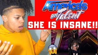 THE SACRED RIANA  Americas Got Talent 2018  REACTION [upl. by Puglia]