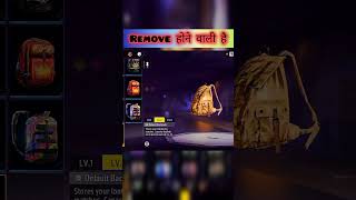 Remove Bag 🔕song love music newsong arijitsingh ffshorts freefire howcaniplayfreeffcustom [upl. by Adnalahs]