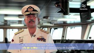 NAVANTIA Testimonial Vicealmirante Padrón Armada de Venezuela [upl. by Judson]