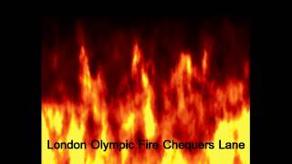 Huge London Fire Being Tackled Near Olympic Stadium at Chequers Lane Dagenham [upl. by Richmond219]