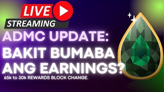 LIVE  BAKIT BUMABA ANG EARNINGS  BLOCK REWARD UPDATES FROM 65k TO 30k [upl. by Demaria738]