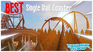 BEST Single Rail Coaster  Radeon  Made By Ducky0691 [upl. by Elita]