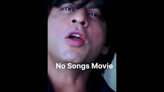 Only one Songless Movie of Shahrukh Khan shahrukh shahrukhkhan bollywood bollywoodfacts shorts [upl. by Adna]