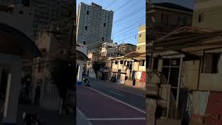 The perfect afternoon street view with sunsetting element thestreetwanderer sunset walkingvlog [upl. by Jeminah]