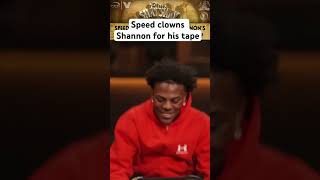 IShowSpeed mentioned Shannon Sharpe going on IG Live with Michelle [upl. by Ennirak23]