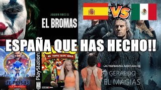 LAS PEORES TRADUCCIONES DE PELÍCULAS  LATINO VS ESPAÑOL [upl. by Indira]