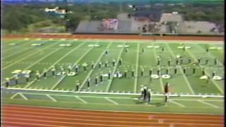 Leander TX High School Band  1986 UIL Marching Contest Performance [upl. by Adams]