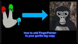 How to add custom cosmetics to your gorilla tag copy with replacing [upl. by Eerehc]