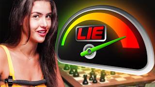 Alex Botez Interrogated by Andrea and BFFs 🥵  Lie Detector Chess [upl. by Solana]