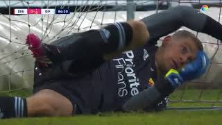 Russian goalkeeper conceded a goal from midfield in the Swedish championship [upl. by Dihaz]