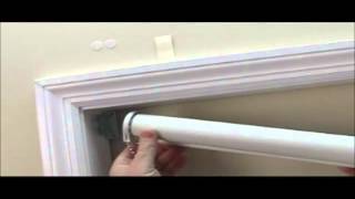 How to Install Economy Blackout Roller Shades  BlindsOnLinecom [upl. by Datha584]