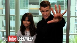 Doctor Whos Matt Smith amp Jenna Coleman 10 Whovian Facts You Need to Know 51 GEEK WEEK [upl. by Jung]