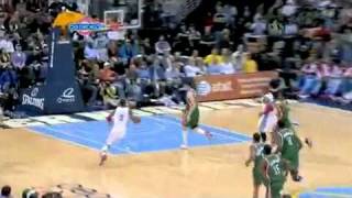 JR Smith OneHanded Monster Dunk on the Fastbreak Against the Bucks Dec1 2010 [upl. by Given]