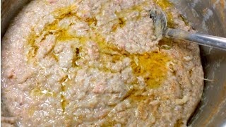 Arabic harees Recipe طريقة عمل الهريس الإماراتي Al Harees Original  Yemeni Harees Recipe jareesh [upl. by Oine]