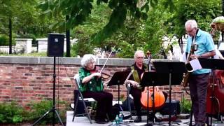 TromBari  Friends BUG BEARS Original Jazz  Illinois Shakespeare Festival Courtyard [upl. by Apfelstadt]