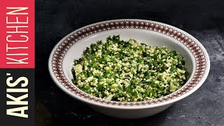 Tabbouleh Salad  Akis Petretzikis [upl. by Annalla]